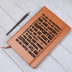 Encouragement – Leather Journal