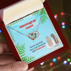 Best Friends - Interlocking Hearts Necklace